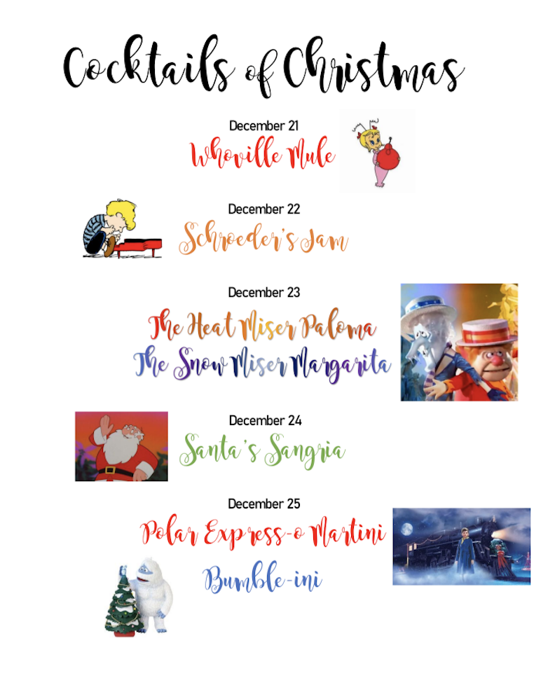 2nd Annual Cocktails of&nbsp;Christmas